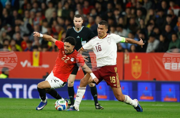 Испания не успя да победи Египет в контрола ръководена от Георги Кабаков