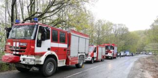 Изтеглен е украинският автобус, който пропадна в дере край Малко Търново на път за Турция