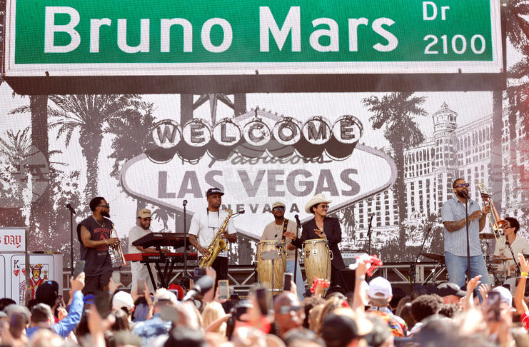 Кръстиха улица на певеца Бруно Марс в Лас Вегас