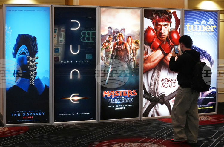 Мениджъри от Холивуд и собственици на киносалони се събират на изложението на „СинемаКон“ в Лас Вегас