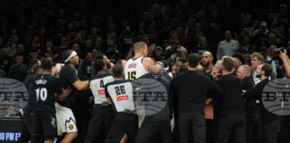 НБА глоби Никола Йокич и Джулиъс Рандъл след сбиването в края на четвъртия мач от плейофната серия между Денвър и Минесота