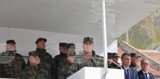 Новият командир на 61-ва Стрямска механизирана бригада в Карлово бригаден генерал Атанас Георгиев встъпи в длъжност