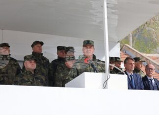 Новият командир на 61-ва Стрямска механизирана бригада в Карлово бригаден генерал Атанас Георгиев встъпи в длъжност