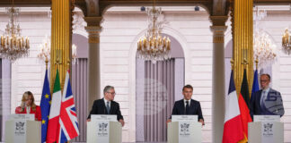 ОБЗОР
                                                                                                Организираната от Макрон конференция за Ормузкия проток, изглежда, задълбочи разделенията в трасатлантическите отношения