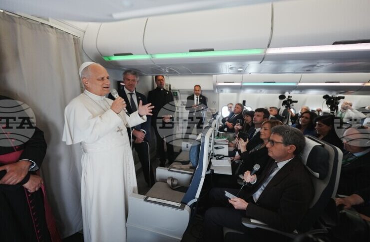 Папа Лъв XIV призова САЩ и Иран да се върнат на масата за преговори