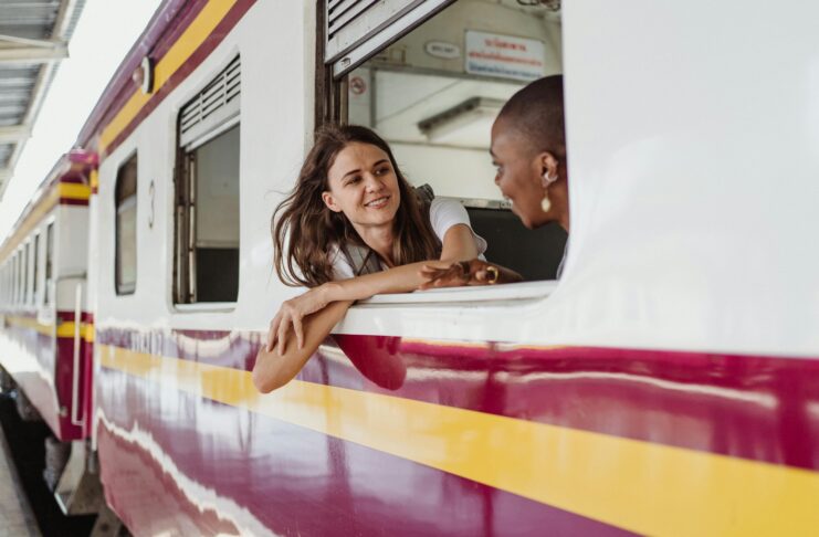 влак, пътуване