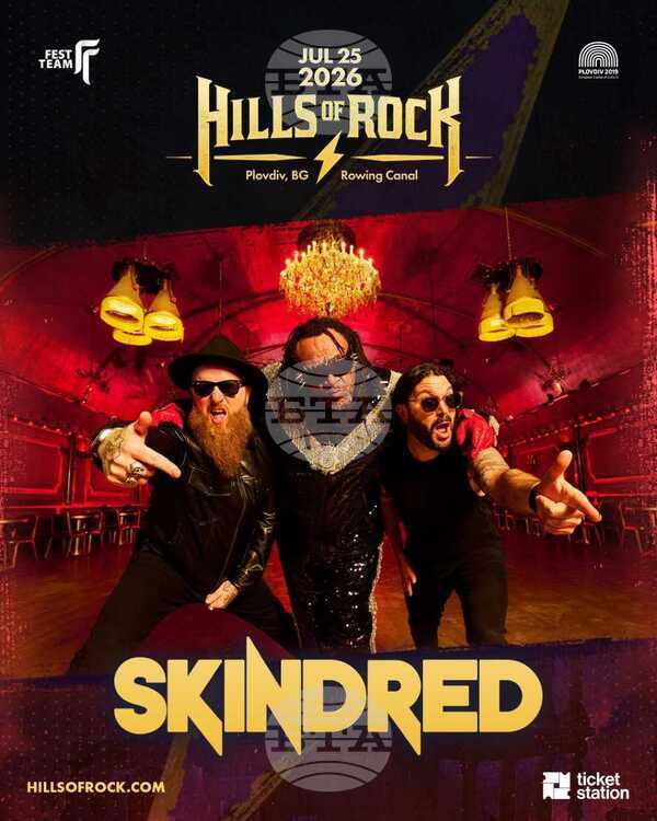 Пионерите на уелския рага-метъл Skindred се присъединяват към фестивала Hills of Rock 2026