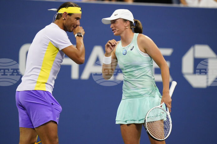 Полската тенисистка Ига Швьонтек за Рафаел Надал: "Винаги мога да го питам каквото искам, това показва колко добър човек е“