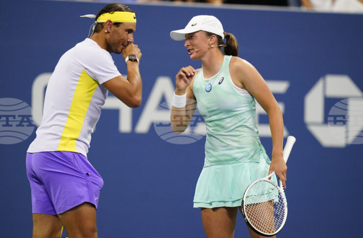 Полската тенисистка Ига Швьонтек за Рафаел Надал: "Винаги мога да го питам каквото искам, това показва колко добър човек е“