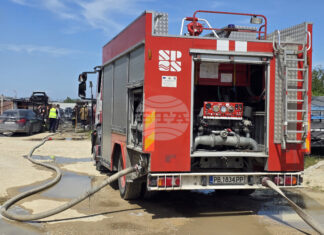 Потушени са 57 пожара в страната през изминалото денонощие, един е пострадал