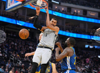 Сан Антонио се доближи до лидера в Западната конференция на НБА с победа над Голдън Стейт