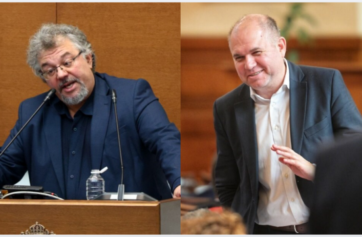 Манол Пейков и Владислав Панев