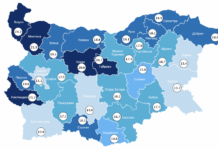 Коефициент на смъртност по области