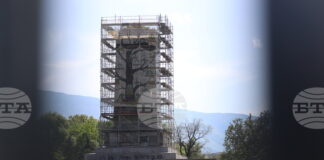 Строителното скеле в парк „Княжеска градина“ ще бъде демонтирано, съобщиха от Областната администрация на София