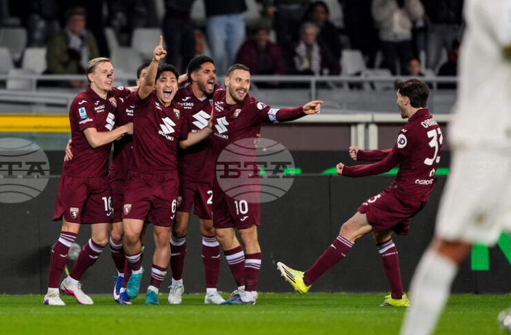 Торино постигна драматичен успех срещу Пиза в шампионата на Италия