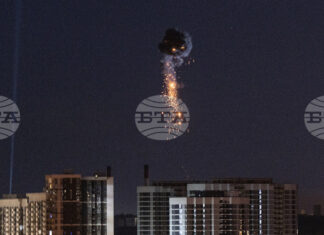 Украинските сили за противовъздушна отбрана свалиха 172 от общо 206 дрона, насочени от Русия, тази нощ