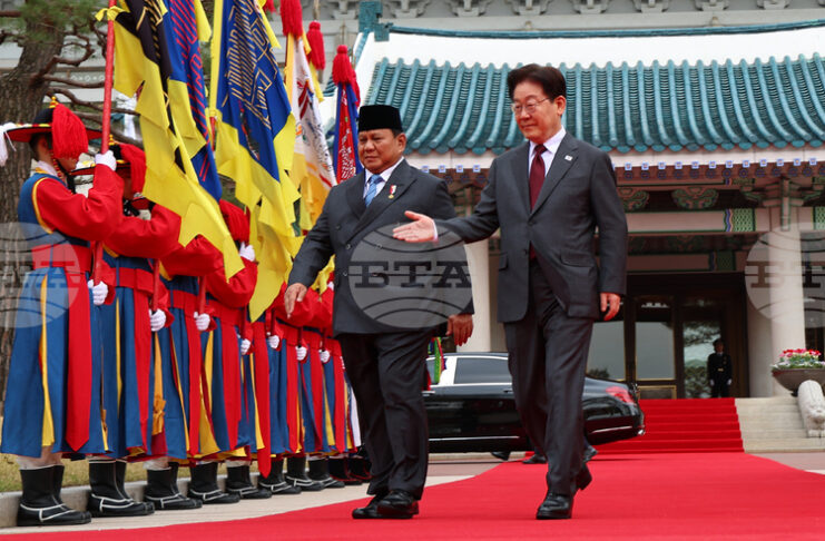 Южна Корея и Индонезия подписаха в Сеул споразумения за полезните изкопаеми и технологиите при визитата на Прабово Субианто