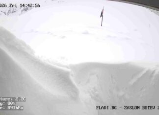 Уеб камера от заслон Ботев близо до връх Ботев в Стара планина