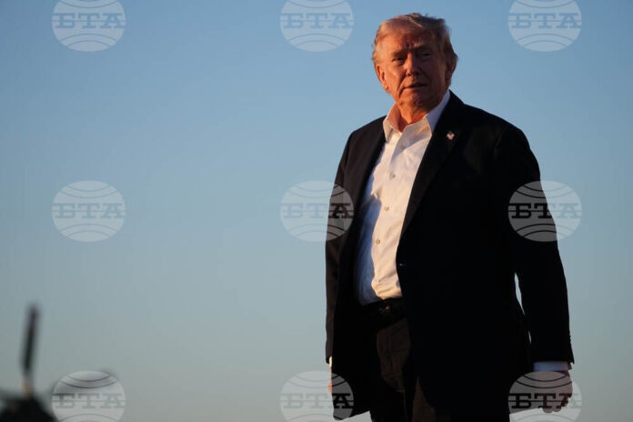 Американският президент Доналд Тръмп,