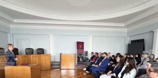 Група от 35-ма студенти по право във Великотърновския университет „Св.св. Кирил и Методий“ се запознаха с дейността на Конституционния съд