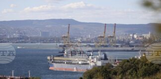 ОБНОВЕНА Падащи отломки от дронове предизвикаха пожар в петролен терминал в руското пристанище Новоросийск