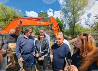Около 3000 декара земеделски площи са пострадали от наводненията край Севлиево, каза министър Пламен Абровски