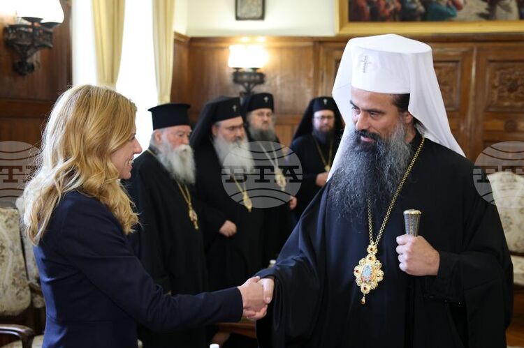 Председателят на Народното събрание Михаела Доцова се срещна с българския патриарх и Софийски митрополит Даниил