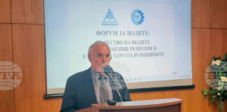 Водните проблеми на България не са само следствие от климата, каза председателят на Научно-техническия съюз по водно дело инж. Пламен Никифоров