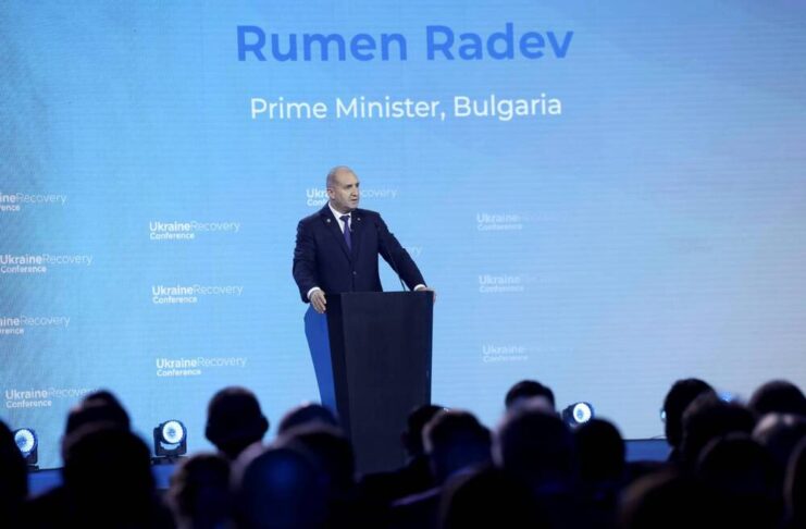 Министър-председателят Румен Радев на Международната конференция на високо равнище за възстановяването на Украйн