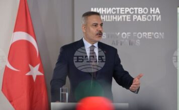 министъра на външните работи на Република Турция Хакан Фидан