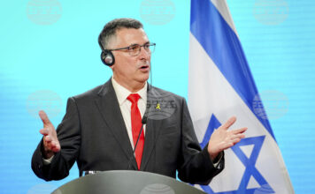 Израелският външен министър Гидеон Саар.