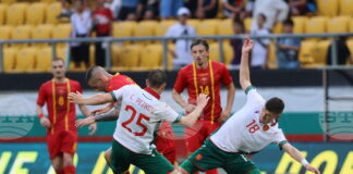 България отстъпи на Черна гора в първата от двете си футболни контроли през юни