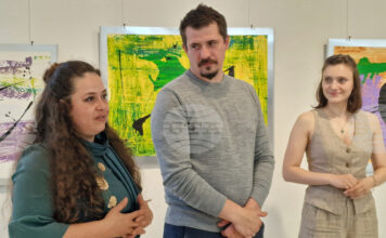 Изложба "Нови алгоритми" на художника Стоян Зиков бе открита в Шумен