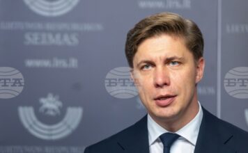 Литовският парламент избра Миндаугас Синкевичус за нов премиер