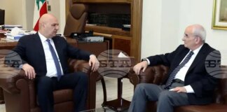 ННА: Ливанският президент обсъди въпросите по сигурността с министъра на отбраната