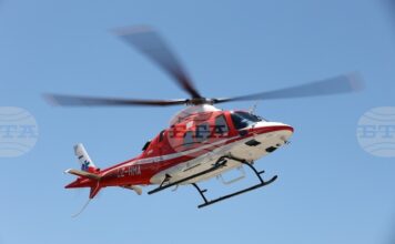 Пациент с множество травми е транспортиран с въздушна линейка от Смолян към София