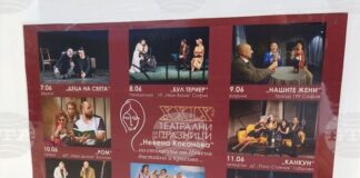 С премиера на сборника „Камерни пиеси” на Магда Борисова на 7 юни в Ямбол започва програмата на Театралните празници „Невена Коканова”