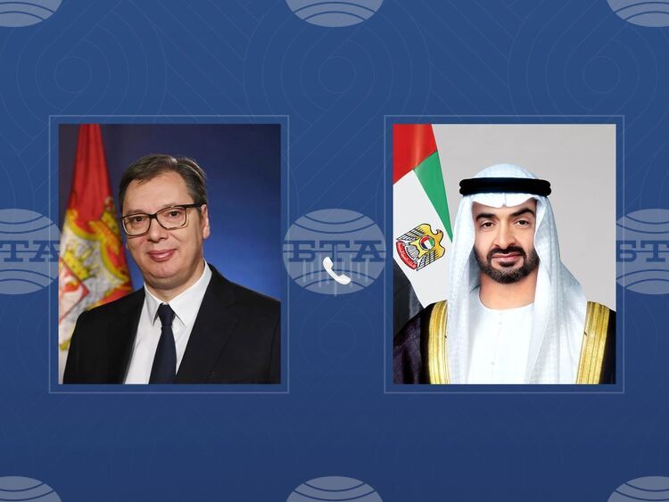 УАМ: Президентът на ОАЕ разговоря по телефона със сръбския си колега