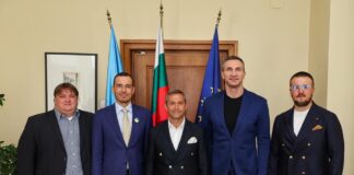 Васил Терзиев и Владимир Кличко