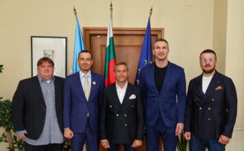 Васил Терзиев и Владимир Кличко