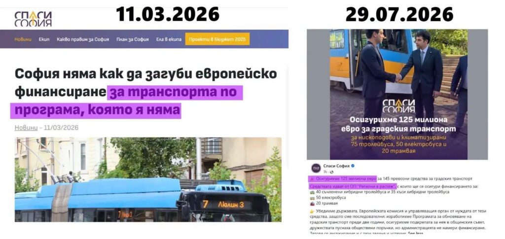 Всичко, което трябва да знаете за “Спаси София”, написа столичният кмет Васил Терзиев във фейсбук.