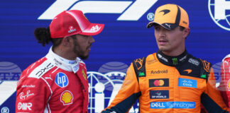 Люис Хамилтън е наказан с три места за блокиране на Пиастри в квалификацията за Гран При на Унгария