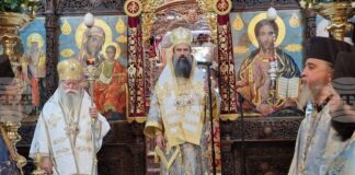 Патриарх Даниил оглави литургията за празника на иконата на Св. Богородица „Троеручица“ в Троянския манастир