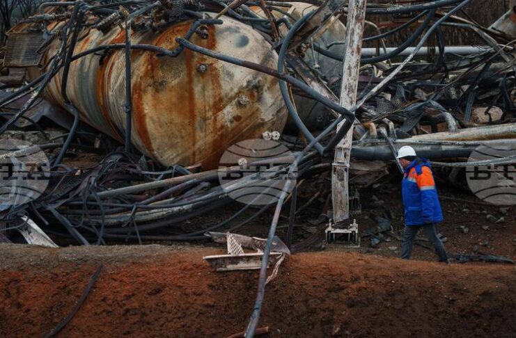 Руски дрон е поразил газодобивно съоръжение в украинската Полтавска област, съобщи украинската компания "Нафтогаз"