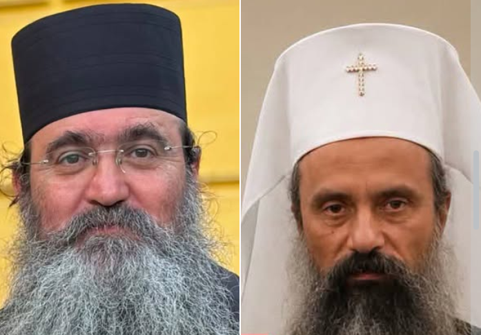 Архимандрит Никанор и патриарх Даниил