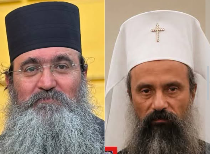 Архимандрит Никанор и патриарх Даниил