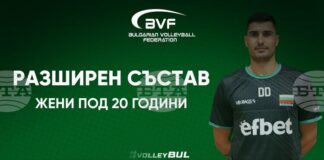 Волейболните националки на България до 20 години ще играят срещу Турция, Сърбия и Русия в квалификациите за Евро 2027