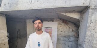 Художникът Ганчо Ганчев-Гана представя изложбата „Последна капка“ в застинал строеж във Велико Търново