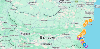 Интерактивна карта дава бърз достъп до водните бази по Българското Черноморие