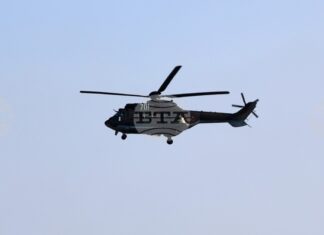 Военен хеликоптер "Кугър" се е включил в спасителна акция за туристка, паднала на слизане от връх Мальовица